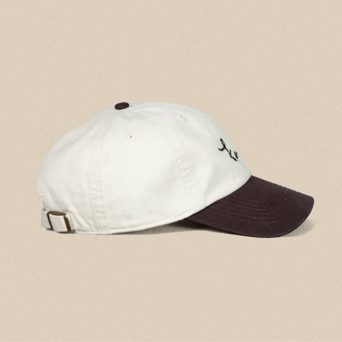 Fenton Cap - Cream/Brown