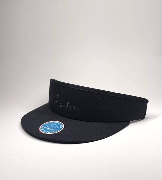 Fenton Imperial Tour Visor® - Black with Black Stitching
