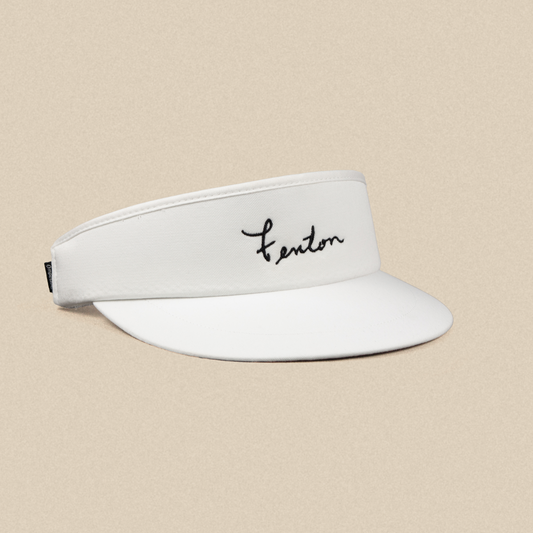 Fenton Imperial Tour Visor® - White