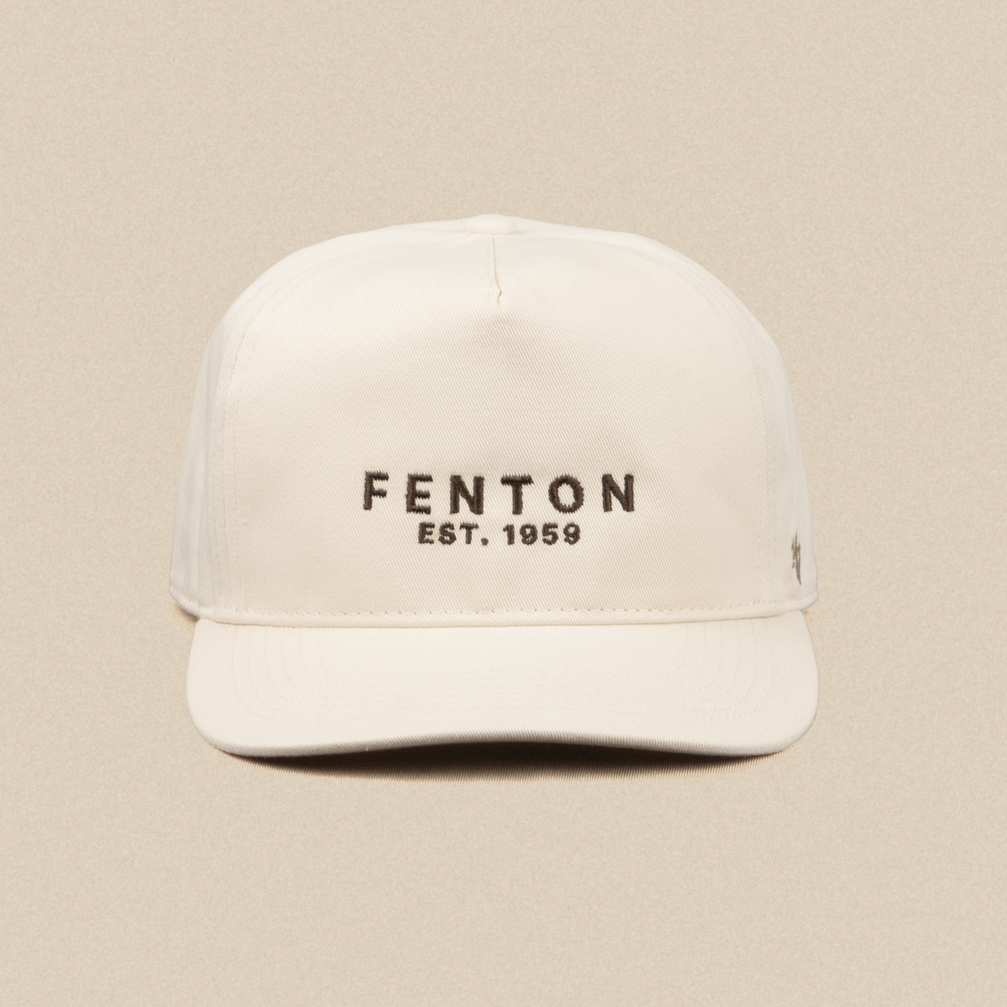 Fenton Retro Snapback - Cream