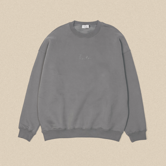 Fenton Crewneck Sweater - Grey